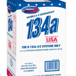 JOHNSEN'S R-134A FREON. 30 LB (MADE IN USA)