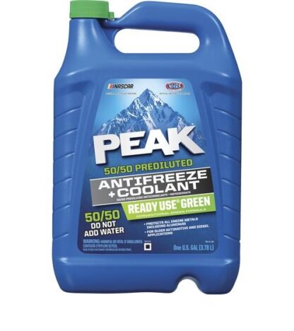 PEAK GREEN 50/50 ANTIFREEZE/COOLANT 1 GALX 6