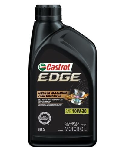 CASTROL EDGE FULL SYNTHETIC 10W30 6QTS-BOX