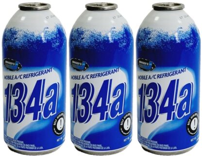JOHNSEN'S R-134A FREON. 12 OZ SELF SEALING VLV/TECH