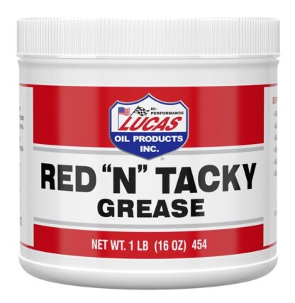 LUCAS RED N TACKY GREASE/12X1/ 1 LB TUB